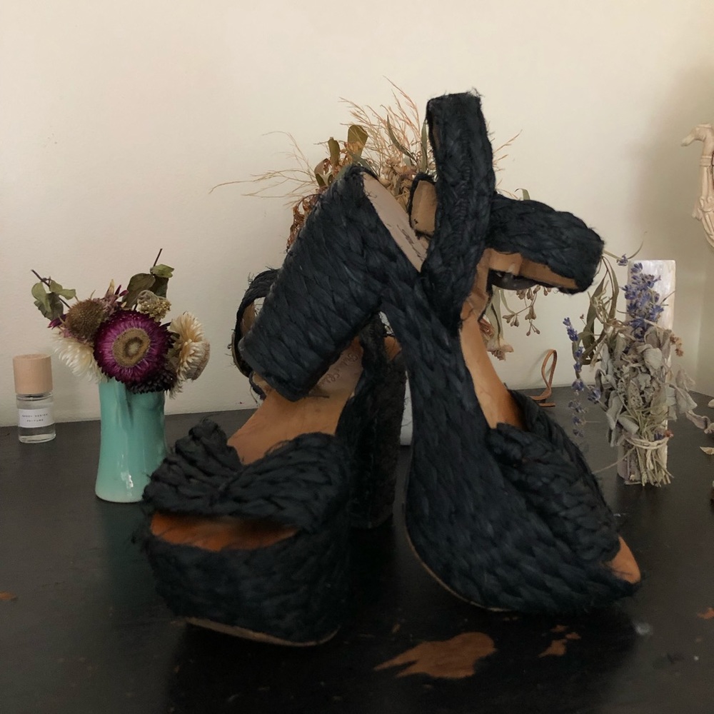 Heeled sandals